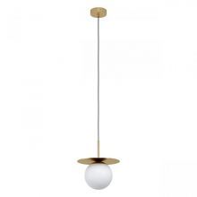 Arenales lampa wisząca 1x40W E27 mosiądz szczotkowane